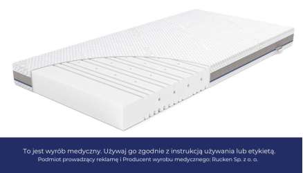Materac BASIC dziecięcy 120x60, 140x70, do łóżeczka